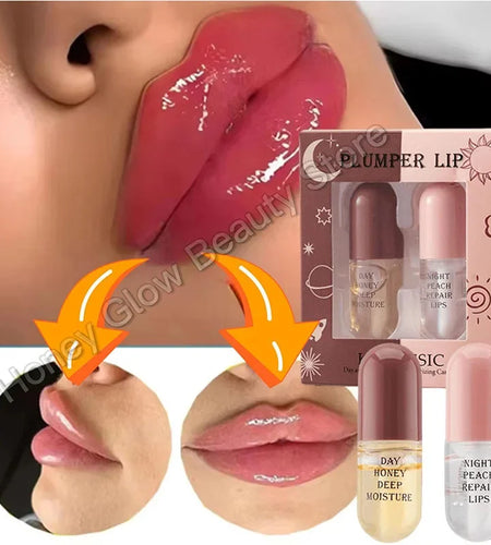 Instant Lip Plumping Essential Oil Nourishing Antiwrinkle Moisturising Sexy Lip Care Ultimate Plumping Lip Gloss Serum Cosmetics