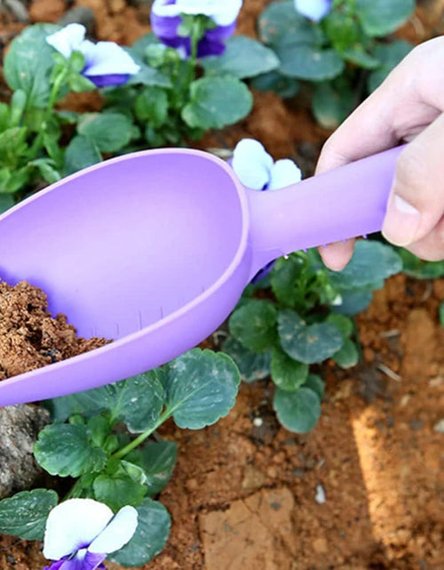 Load image into Gallery viewer, Garden Shovel Plant Hand Trowels Soil Planting Digging Transplanting MultiFunction Beach Sand Pet&#39;s Food Scoop Garden Tools
