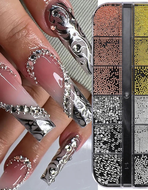 Load image into Gallery viewer, BORN PRETTY Nail Rhinestone Glue 30ML Gel Nail Glue for Nail Charm 3D Nails Bling Gel for Decoration Nails Gems Nail supplies
