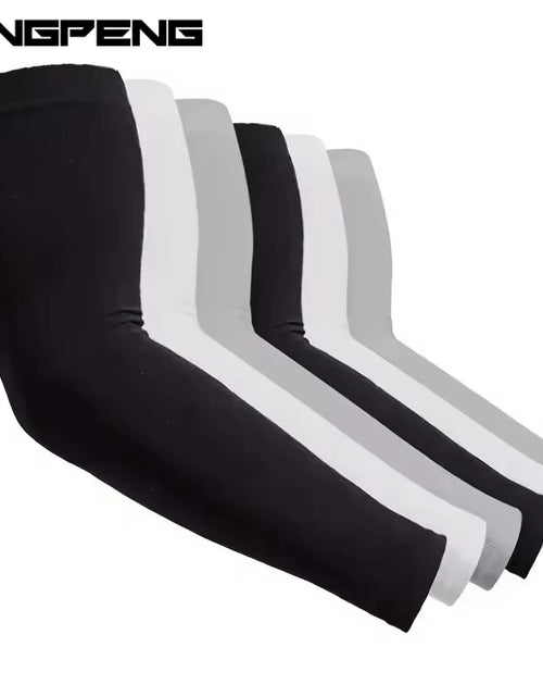 Load image into Gallery viewer, 3 Pair of Breathable Sun Protection Sleeves - Breathable &amp; UV Protective Gear for Sports, Driving, &amp; Outdoor Adventures
