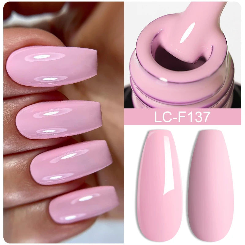 LILYCUTE 7ML Glitter Gel Nail Polish Sparkling Semi Permanent UV Gel Colorful Shinning Gel Varnish Nail Art Soak Off UV LED Gel