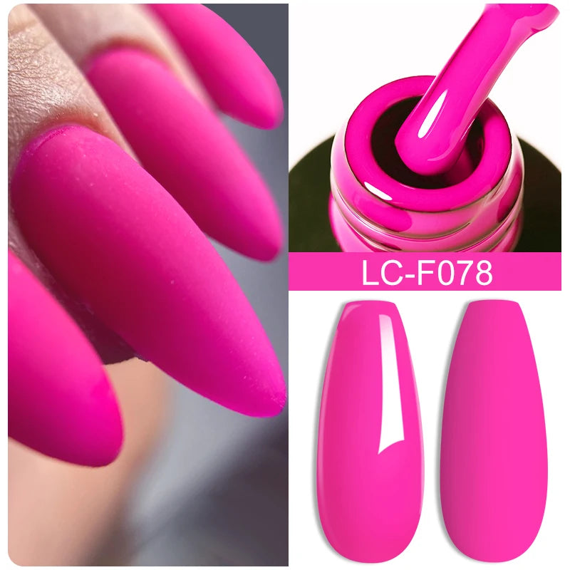 LILYCUTE 7ML Glitter Gel Nail Polish Sparkling Semi Permanent UV Gel Colorful Shinning Gel Varnish Nail Art Soak Off UV LED Gel