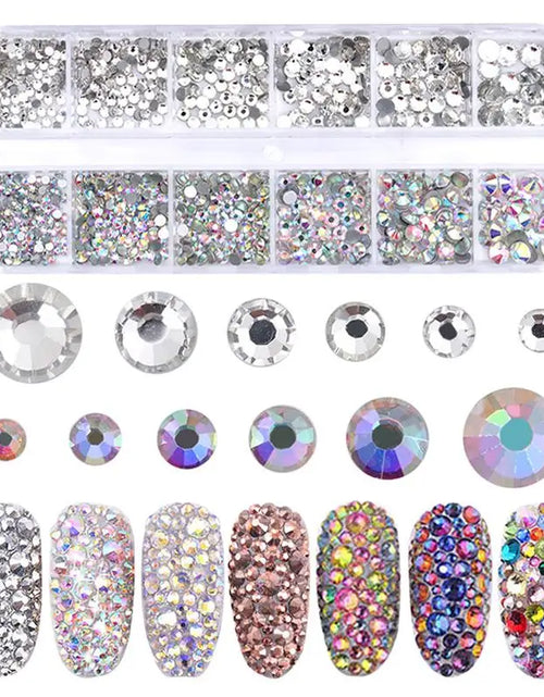 Load image into Gallery viewer, BORN PRETTY Nail Rhinestone Glue 30ML Gel Nail Glue for Nail Charm 3D Nails Bling Gel for Decoration Nails Gems Nail supplies
