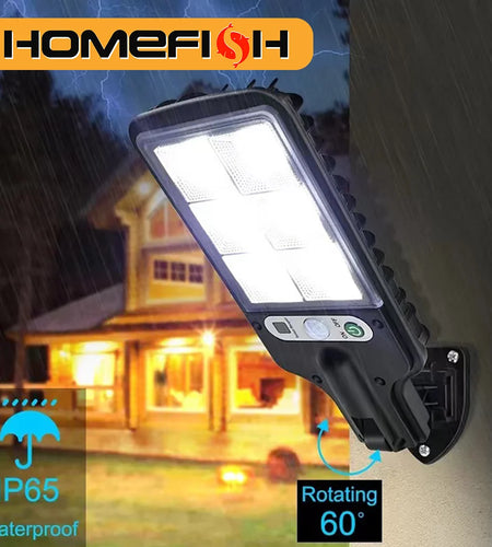 616 Solar Outdoor LED Wall Light Human Body Waterproof Sensin Suitable for Garden Terrace Garage Courtyard and Street Lighting