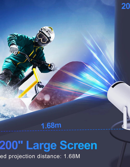 Load image into Gallery viewer, Magcubic HY300 Pro Projector 200ANSI Native 720P Wireless Screen Mirroring System Dual Band WiFi Hi-chip A3100 for Home Theater
