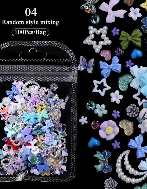 Load image into Gallery viewer, BORN PRETTY Nail Rhinestone Glue 30ML Gel Nail Glue for Nail Charm 3D Nails Bling Gel for Decoration Nails Gems Nail supplies
