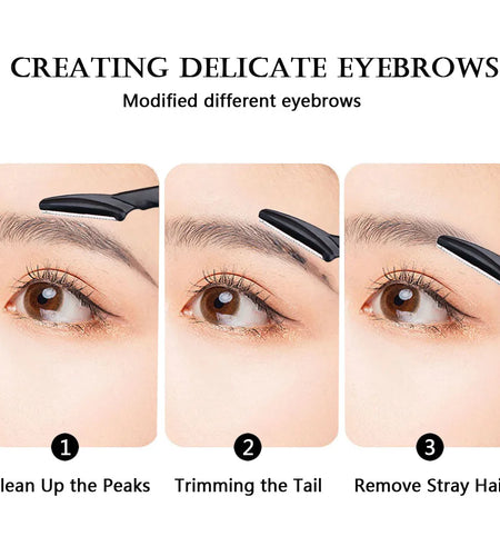 Eyebrow Trimmer Knives Portable Face Razor Hair Remover Eye Brow Epilation Hair Removal Cutter Shaver Blades Makeup Tools