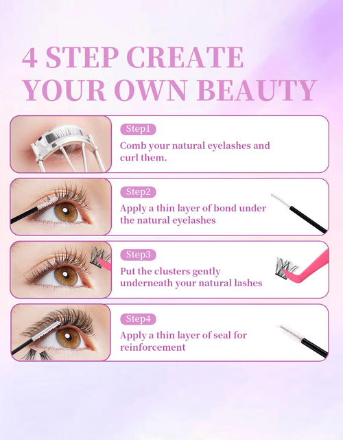 Load image into Gallery viewer, Eyelash Glue and Seal for Eyelash Clusters Strong Fixed Eyelash Glue Lasting Eyelash Glue Eyelash Extension tool
