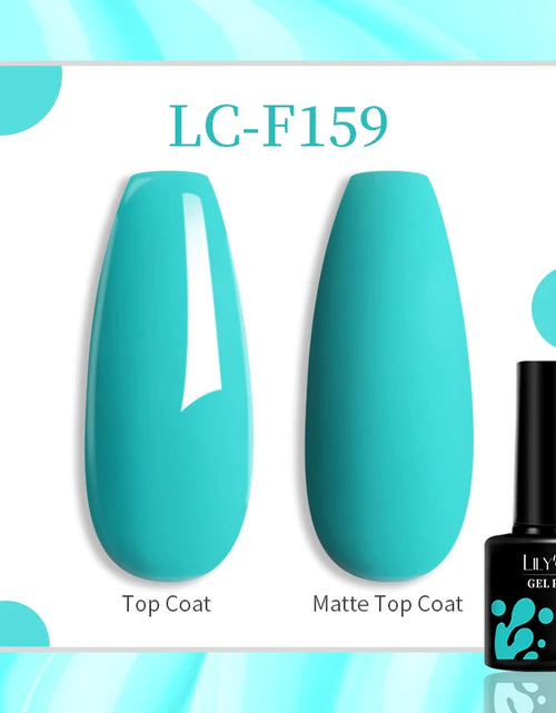 Load image into Gallery viewer, LILYCUTE 7ML Glitter Gel Nail Polish Sparkling Semi Permanent UV Gel Colorful Shinning Gel Varnish Nail Art Soak Off UV LED Gel
