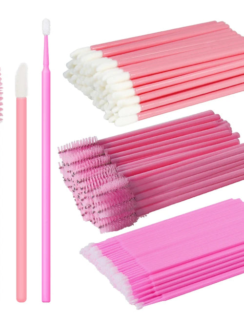 Load image into Gallery viewer, ANNAFRIS 50Pcs  Disposable Eyelash  Brush Soft Head Crystal Eyebrow Brush Lash Extension Brush  Mascara Wand Makeup Tool
