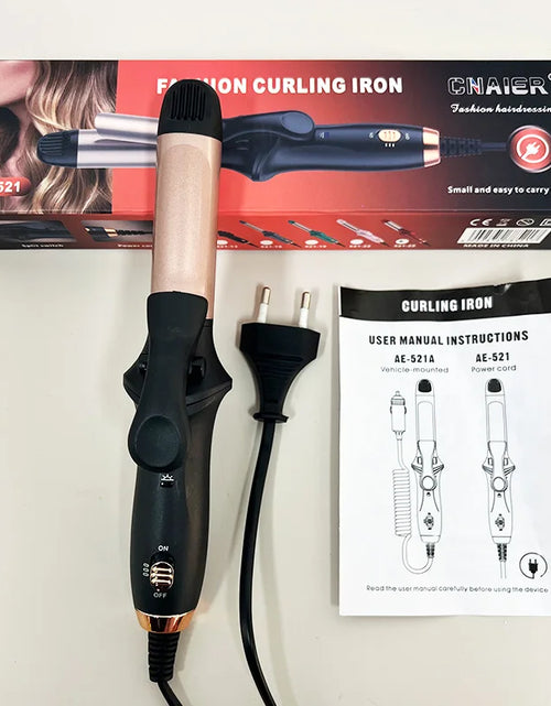 Load image into Gallery viewer, Variable heat settings electric 360 degree women big waver salon portable ceramic machine  high speed hair curler
