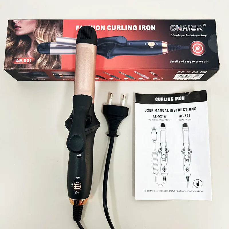Variable heat settings electric 360 degree women big waver salon portable ceramic machine  high speed hair curler