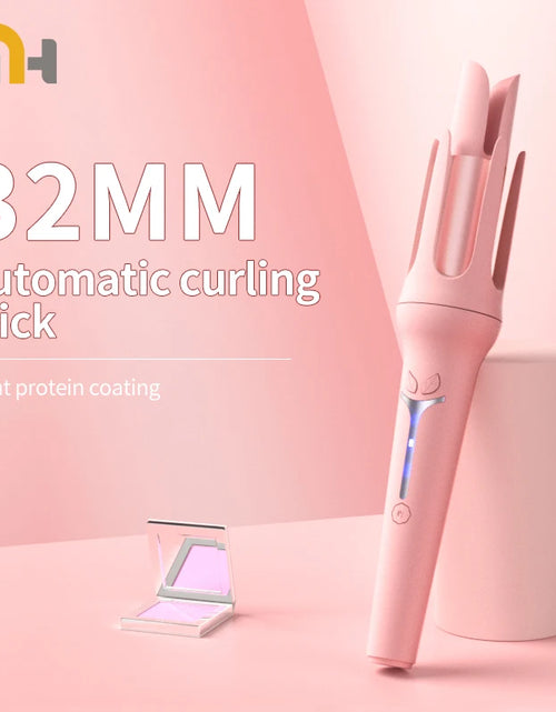 Load image into Gallery viewer, Automatic Curling Iron 32 mm Big Roll Anion  Ceramic Hair Curler 4-Speed Adjustable  Fast Heating Fashion Styling Tools

