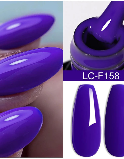 Load image into Gallery viewer, LILYCUTE 7ML Glitter Gel Nail Polish Sparkling Semi Permanent UV Gel Colorful Shinning Gel Varnish Nail Art Soak Off UV LED Gel
