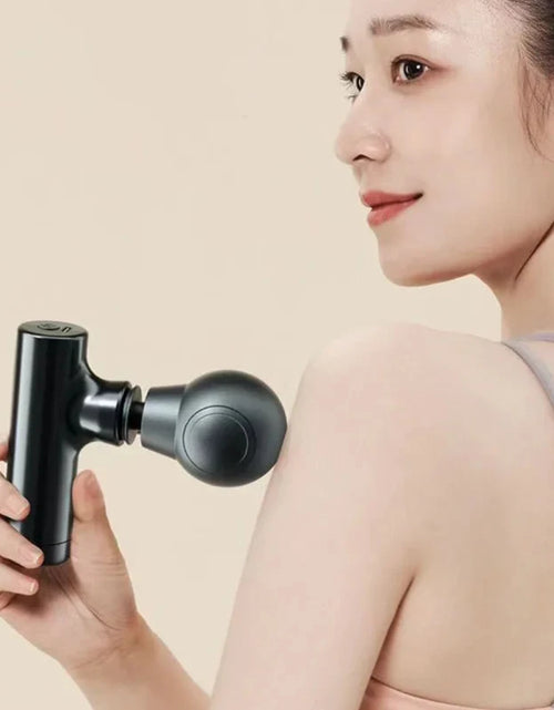 Load image into Gallery viewer, Mini Massage Massage LCD Screen 6 Heads Gun Muscle Massager Portable Electric Fascia Gun for Neck Foot Body Fascia Gun
