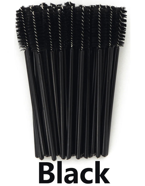 Load image into Gallery viewer, ANNAFRIS 50Pcs  Disposable Eyelash  Brush Soft Head Crystal Eyebrow Brush Lash Extension Brush  Mascara Wand Makeup Tool
