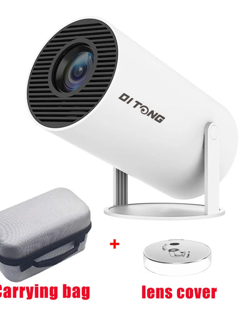 Load image into Gallery viewer, DITONG HY300 Plus HD Projector portatil 4K 1280x720P Android  LED Video Home Theater Cinema Phone mini Proyector Movie HY300 pro
