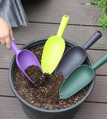 Garden Shovel Plant Hand Trowels Soil Planting Digging Transplanting MultiFunction Beach Sand Pet's Food Scoop Garden Tools