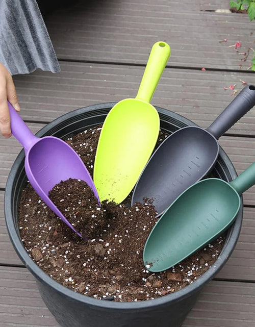 Load image into Gallery viewer, Garden Shovel Plant Hand Trowels Soil Planting Digging Transplanting MultiFunction Beach Sand Pet&#39;s Food Scoop Garden Tools
