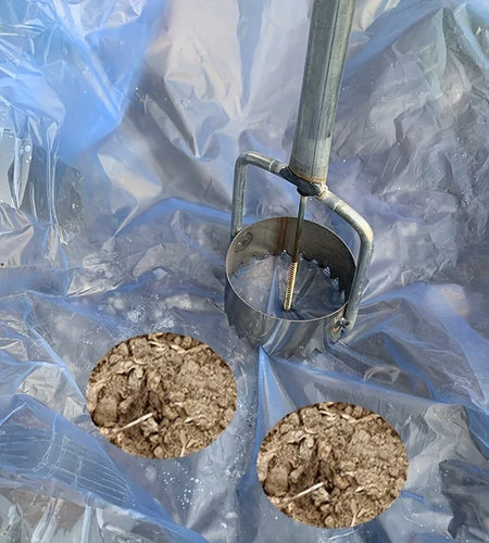 1pc Durable Metal Greenhouse Film Puncher, Simple Gardening Tool Set, Plastic Film Puncture Tool for Greenhouse Maintenance