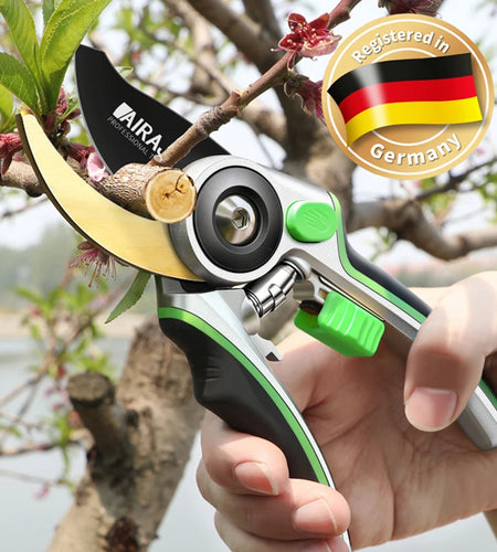 AIRAJ Pruning Shear Garden Tools Labor Saving Scissors Gardening Plant Sharp Branch Pruners Protection Hand Durable