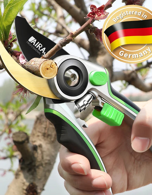 Load image into Gallery viewer, AIRAJ Pruning Shear Garden Tools Labor Saving Scissors Gardening Plant Sharp Branch Pruners Protection Hand Durable
