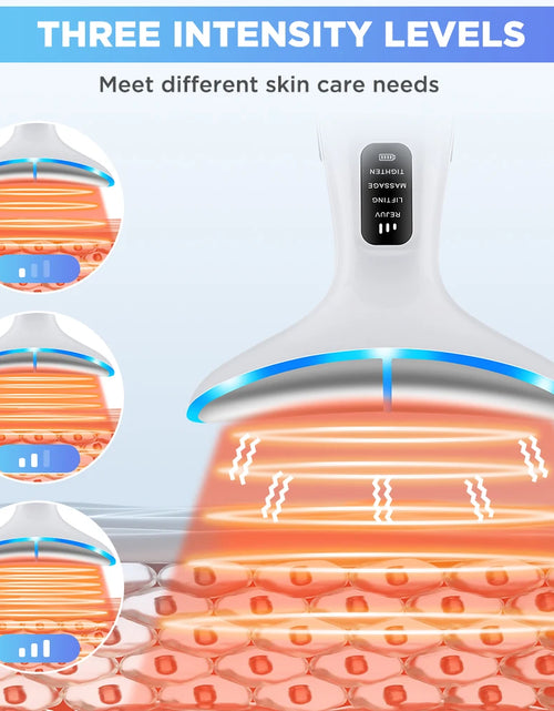 Load image into Gallery viewer, 3 Massage Modes Microcurrent Neck Beauty Device Face Lifting Firming Massage Neck Beauty Instrument Tighten Skin Care Tool
