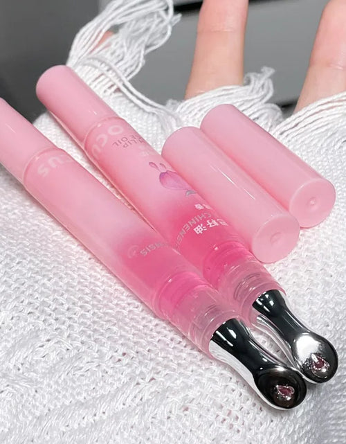 Load image into Gallery viewer, Peach Lip Oil Moisturizing Glass Lip Gloss Fragrance Non-sticky Lip Tint Lips Plumper Autumn and Winter Lips Care Serum Primer
