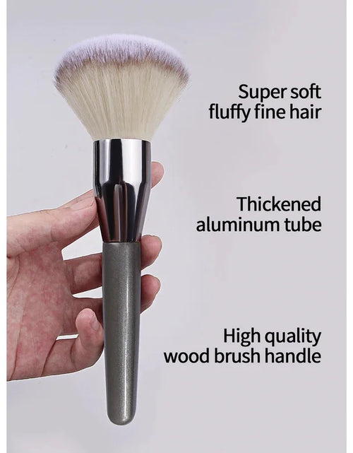 Load image into Gallery viewer, 1pcs ultra large loose powder brush, high-end multifunctional setting brush for facial makeup, soft makeup brush tool
