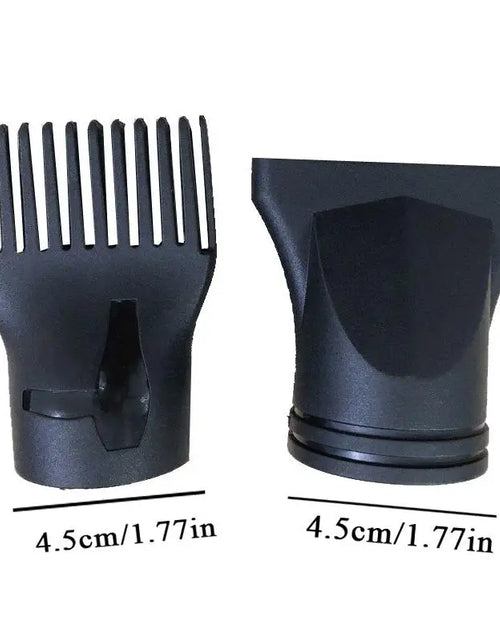 Load image into Gallery viewer, 1pcs Plastic Salon Replacement Blow Flat Dryer Drying Concentrator Black Nozzle Styling Tool Hood Cover Wide Narrow Size
