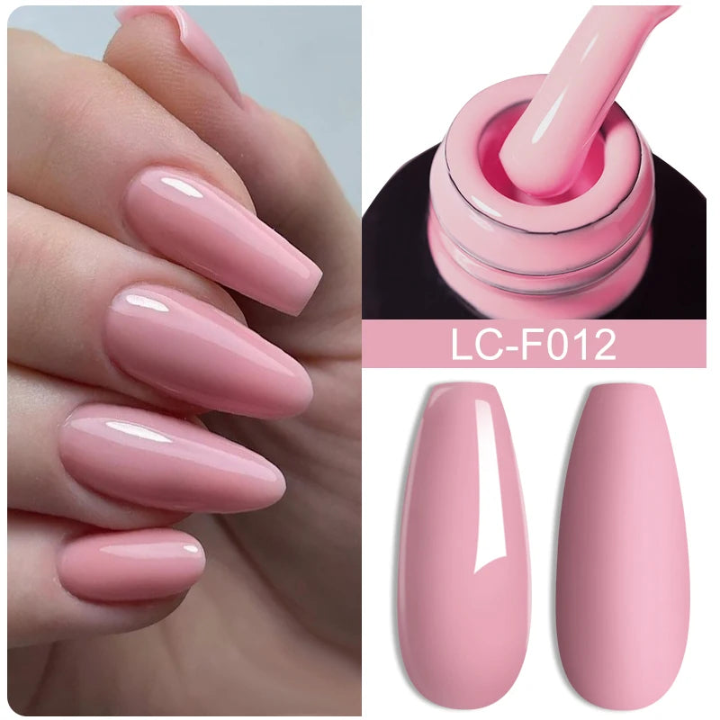 LILYCUTE 7ML Glitter Gel Nail Polish Sparkling Semi Permanent UV Gel Colorful Shinning Gel Varnish Nail Art Soak Off UV LED Gel