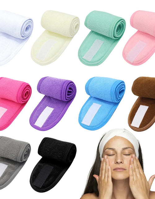 Load image into Gallery viewer, Eyelash Extension Headband Makeup Eyelash Extension Supplies Lashes Accessories Face Washing Bath SPA Facial Adjustable Headband
