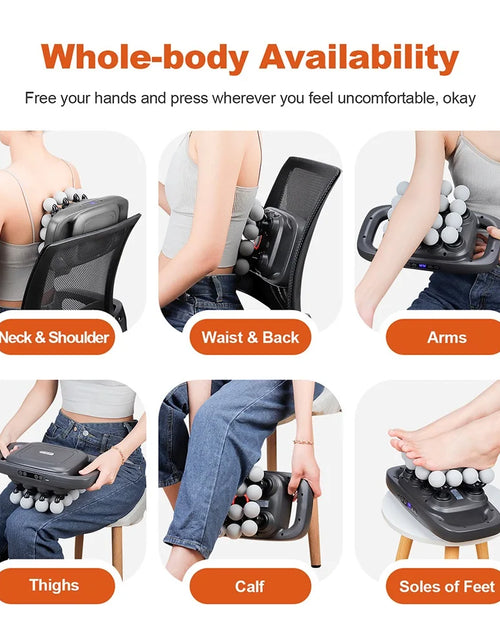 Load image into Gallery viewer, 16-Head Fascia Gun High-Frequency Vibration Body Massage Gun Back and Waist Massager Neck Shoulder Massager Muscle masajeador
