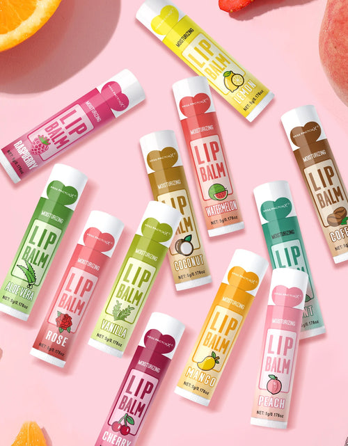 Load image into Gallery viewer, 36PCS Moisturizing Lip Balm set 5g deep moisturizing and brightening lips Party gift for friends
