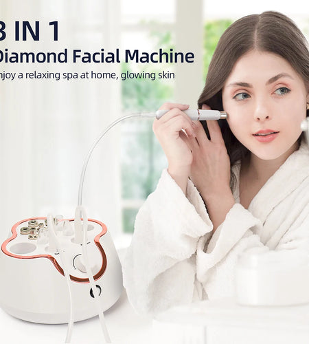 Foreverlily Diamond Facial Peeling Machine Home Use Professional Microdermabrasion Nano Water Spray Exfoliation Beauty Machine
