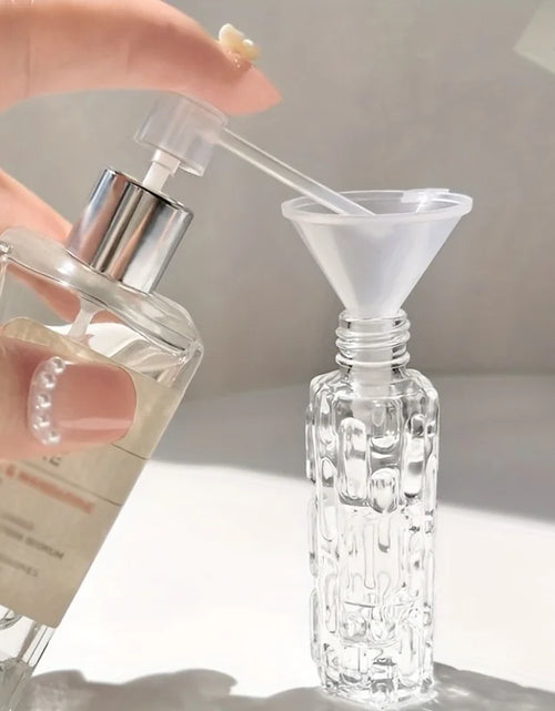 Load image into Gallery viewer, 1/3/6pcs+4 accessories 10ml travel mini perfume atomizer container with 3 spray bottles, 2 funnels, 2 dispenser diviners
