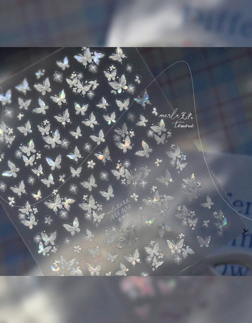 Load image into Gallery viewer, 1pcs Cute A bag of Starfish Nail Charm Stickers 3D Jelly Ocean Fish Bubble Adhesive Nail Sticker DIY Summer Nail Art Decorations
