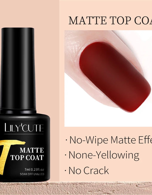 Load image into Gallery viewer, LILYCUTE 7ML Glitter Gel Nail Polish Sparkling Semi Permanent UV Gel Colorful Shinning Gel Varnish Nail Art Soak Off UV LED Gel
