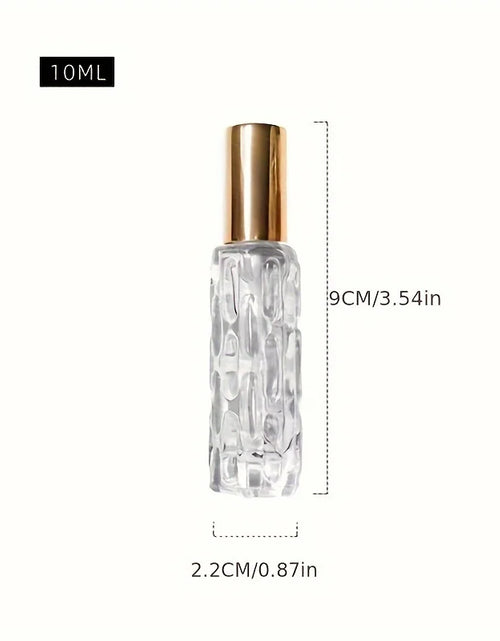 Load image into Gallery viewer, 1/3/6pcs+4 accessories 10ml travel mini perfume atomizer container with 3 spray bottles, 2 funnels, 2 dispenser diviners
