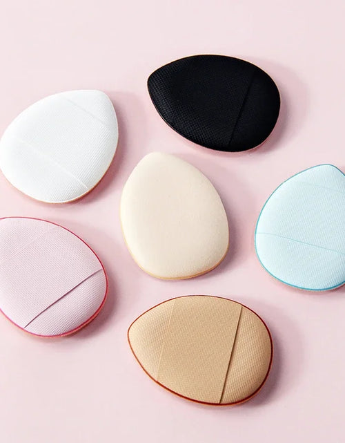 Load image into Gallery viewer, 5/10Pcs Mini Finger Puff Foundation Small Air Cushion Powder Sponge Face Concealer BB Cream Cosmetic Applicator Makeup Tools
