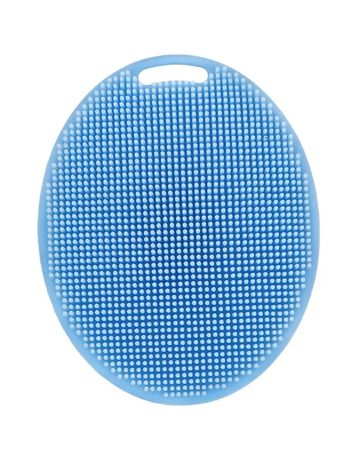 Load image into Gallery viewer, Soft Silicone Exfoliating Brush Cleanser Manual Body Cleansing Body Care Scrubber Shower Gentle Massage Silicone Face Bath Brush

