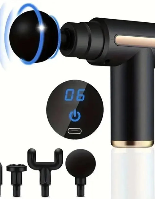 Load image into Gallery viewer, Portable Fascia Gun Vibration Massage Gun For Body Neck Back Deep Muscle Relaxation Fitness Slimming One Head
