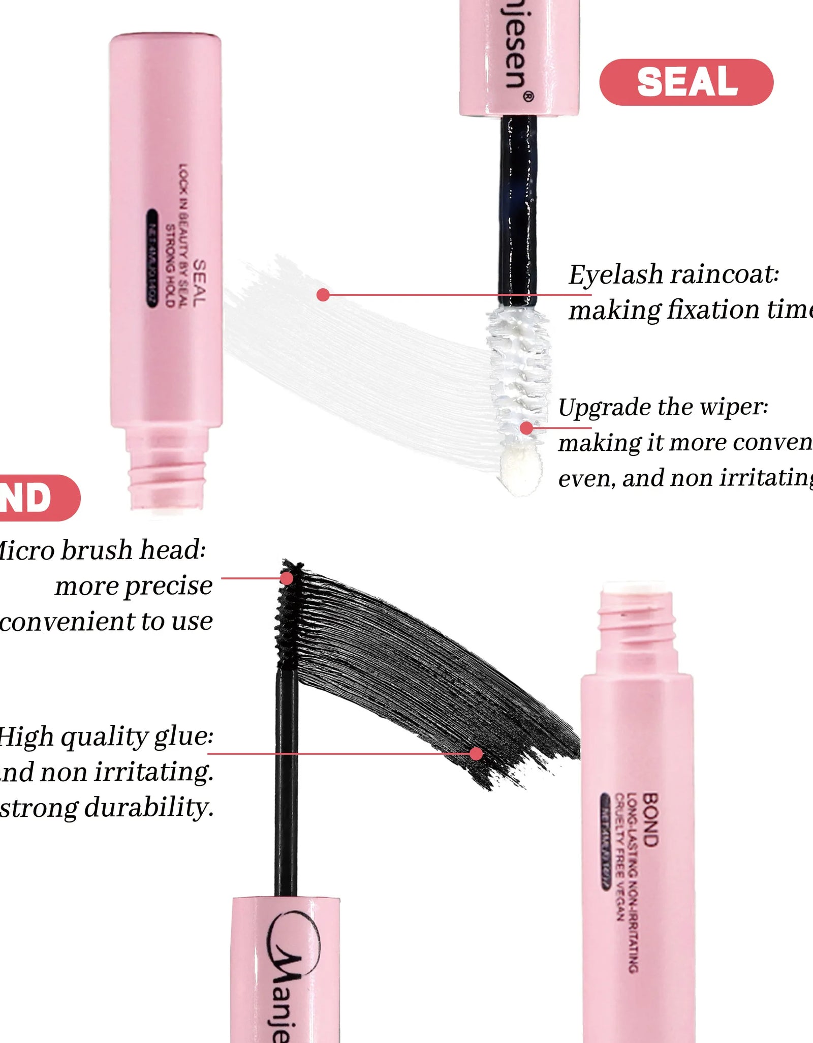 DIY Lash Extension Kit Lash Bond and Seal Remover Tweezers Makeup Set Individual Lashes Clusters  Eyelashes Tools