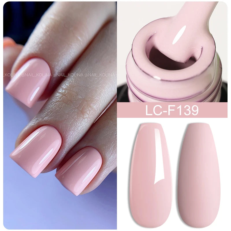 LILYCUTE 7ML Glitter Gel Nail Polish Sparkling Semi Permanent UV Gel Colorful Shinning Gel Varnish Nail Art Soak Off UV LED Gel