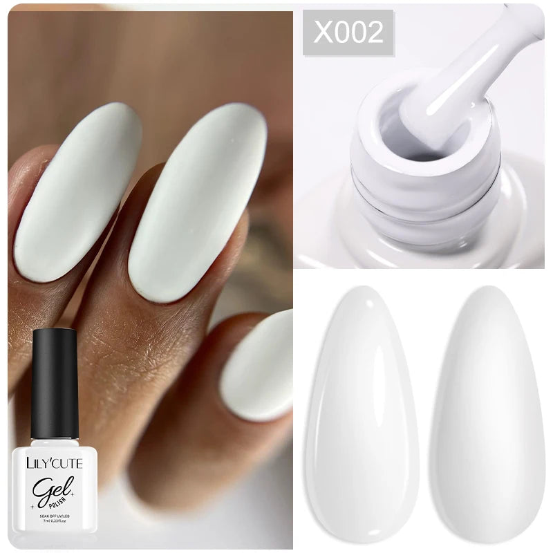 LILYCUTE 6 IN 1 Extension Gel Nail Polish Acrylic Construct Hard Gel Soak Off Self Leveling Reinforcement Gel For Nail HEMA FREE