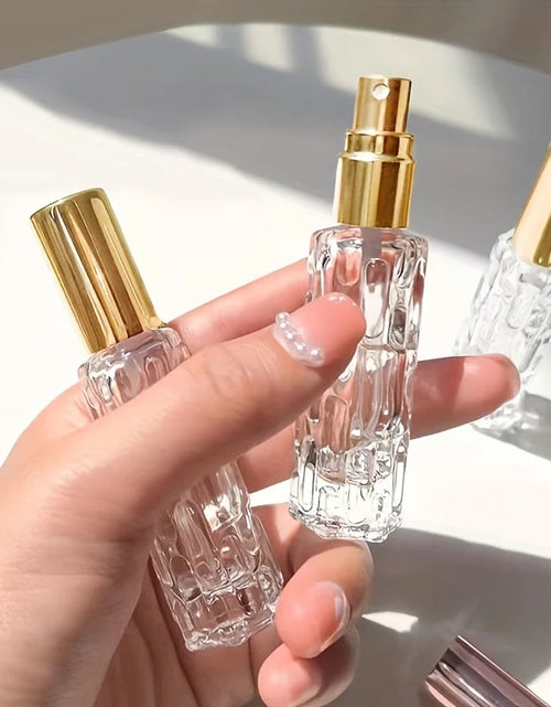Load image into Gallery viewer, 1/3/6pcs+4 accessories 10ml travel mini perfume atomizer container with 3 spray bottles, 2 funnels, 2 dispenser diviners
