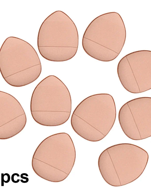 Load image into Gallery viewer, 5/10Pcs Mini Finger Puff Foundation Small Air Cushion Powder Sponge Face Concealer BB Cream Cosmetic Applicator Makeup Tools
