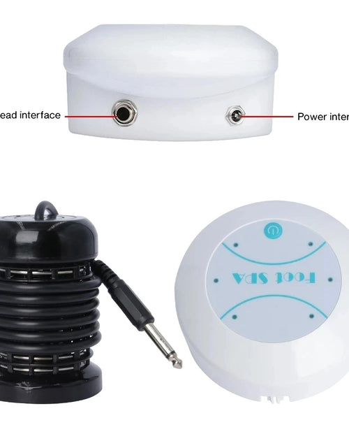 Load image into Gallery viewer, Detox Ionic Foot Spa Bath Machine vibration Whirlpool Care Arrays Aqua Healthy Therapy Deep Tissue Clean Foot Bath Spa Massager
