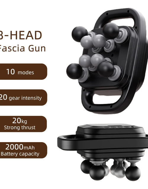 Load image into Gallery viewer, 16-Head Fascia Gun High-Frequency Vibration Body Massage Gun Back and Waist Massager Neck Shoulder Massager Muscle masajeador
