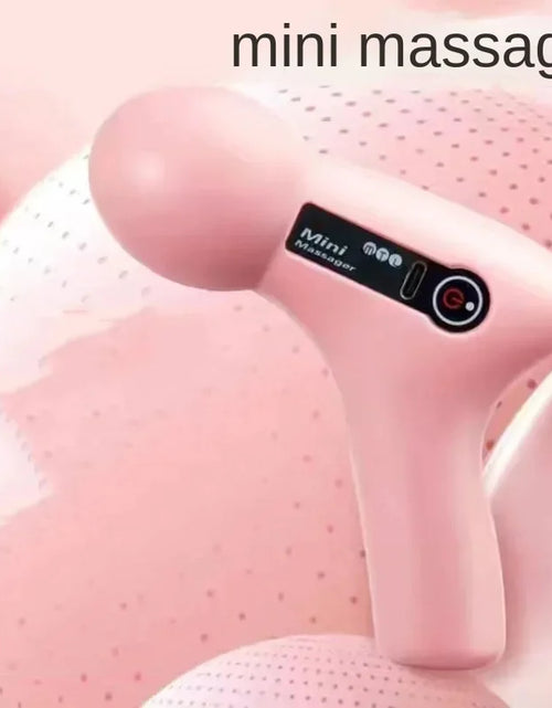 Load image into Gallery viewer, Mini Massage Massage LCD Screen 6 Heads Gun Muscle Massager Portable Electric Fascia Gun for Neck Foot Body Fascia Gun
